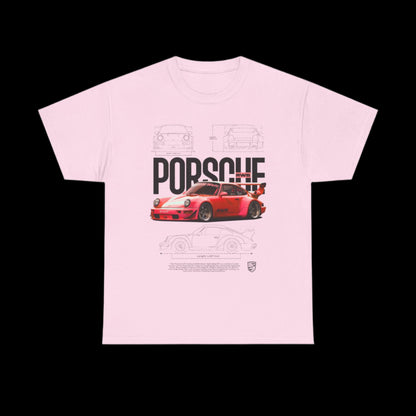 T-SHIRT – RED RWB CUSTOM PERFORMANCE STREETWEAR