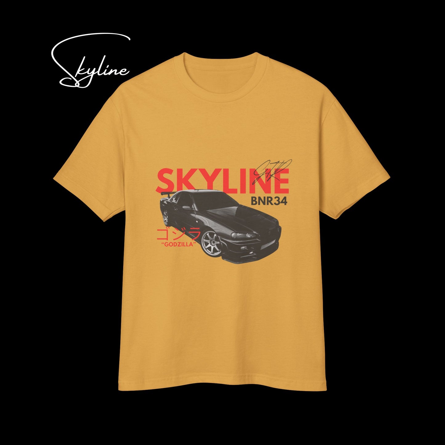 TSHIRT- NISSAN SKYLINE R34