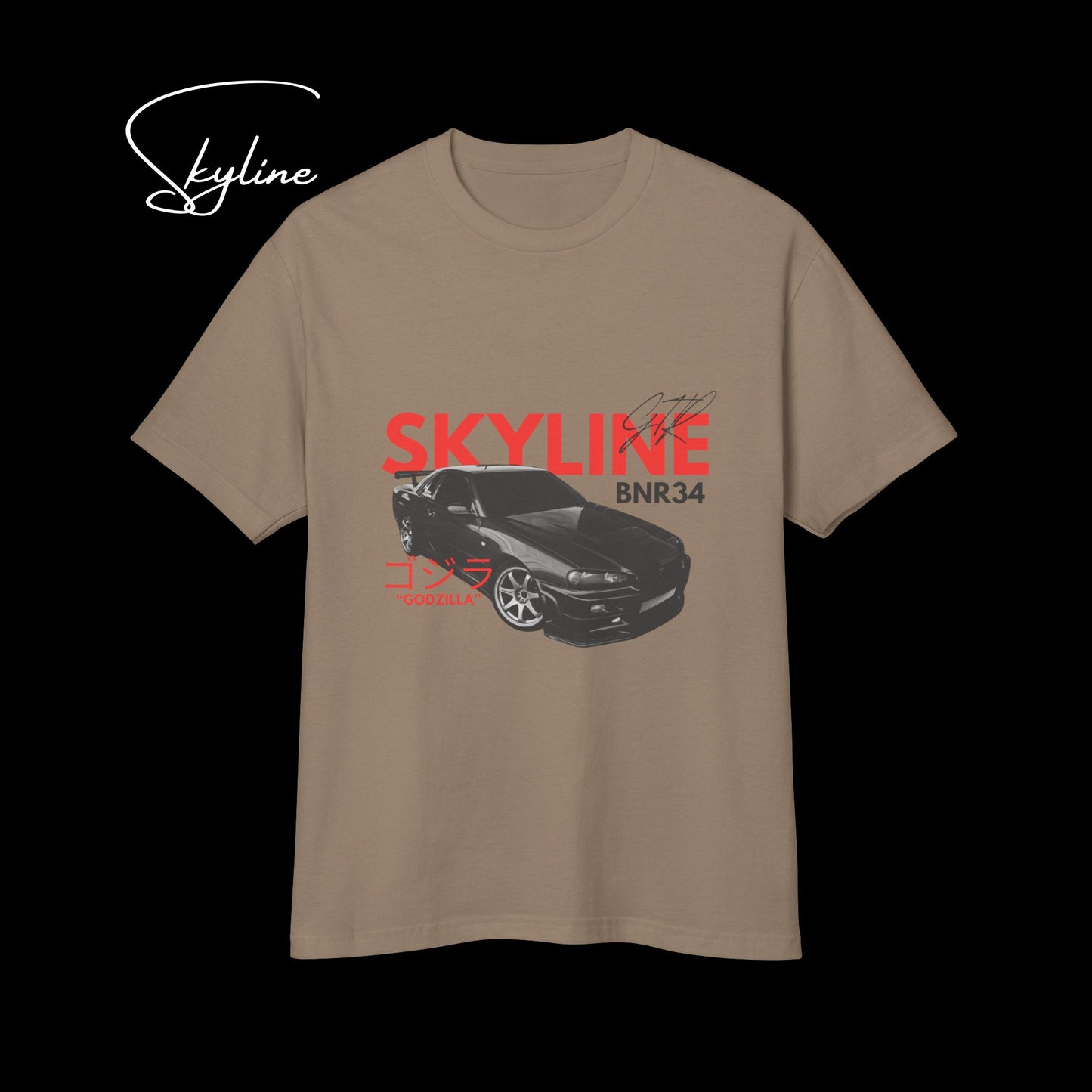 TSHIRT- NISSAN SKYLINE R34