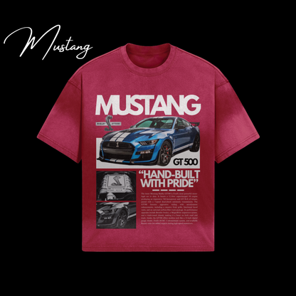 FADED TSHIRT - MUSTANG GT500