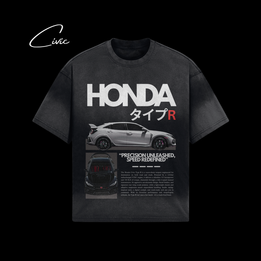 FADED TSHIRT - CIVIC TYPE-R