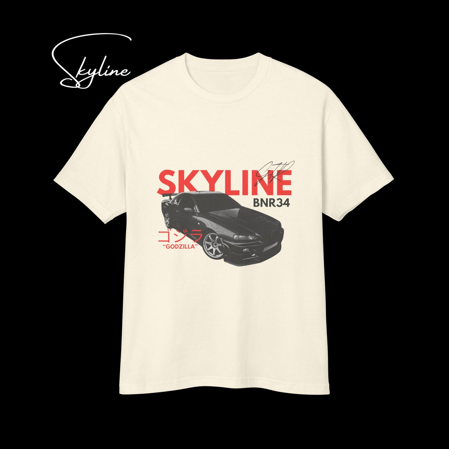 TSHIRT- NISSAN SKYLINE R34