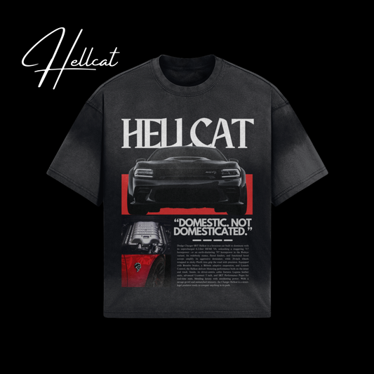 FADED TSHIRT - HELLCAT CHARGER