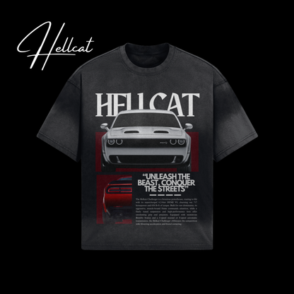 FADED TSHIRT - HELLCAT CHALLENGER